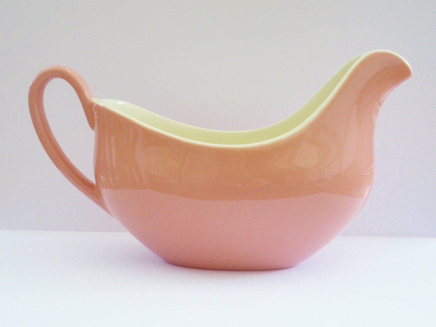 Johnson Brothers Gravy Boat vintage pink sauce jug pink gravy boat pink