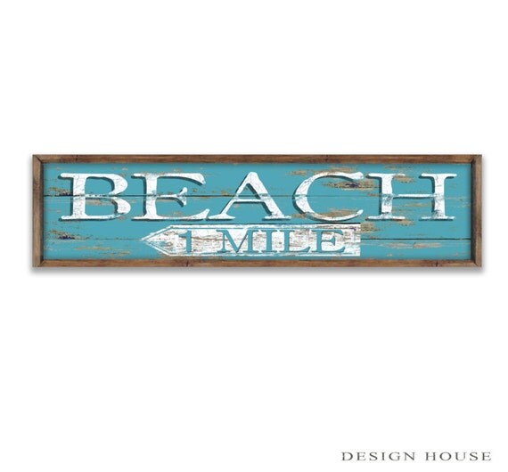 Beach signs Beach house decor Cottage signs Summer signs