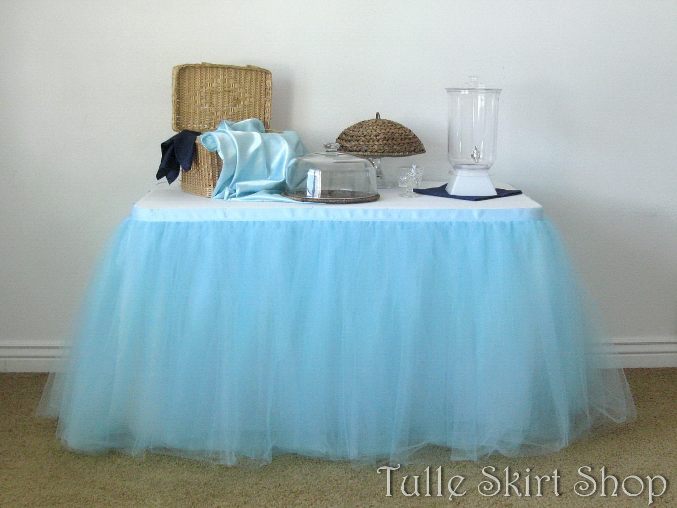 tutu table skirt