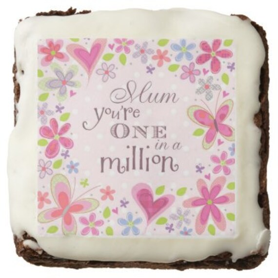 Items similar to PERSONALIZE BROWNIES/ Mothers Day on Etsy