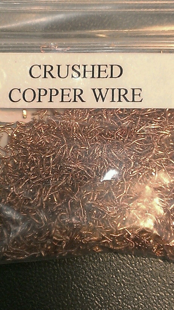 1oz of Crushed 100 Copper Wire Chip Inlay Pen by NicheBoxRocks