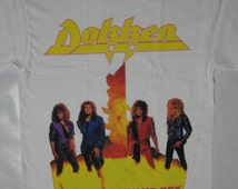 dokken under lock and key t shirt