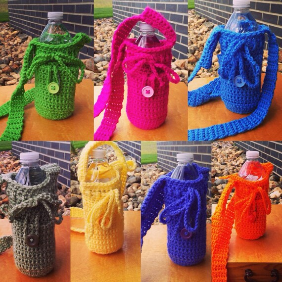 cross body water bottle sling