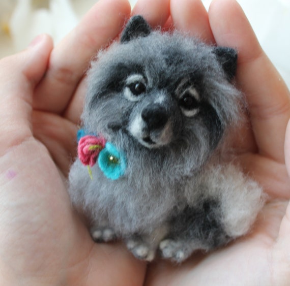 keeshond stuffed animal