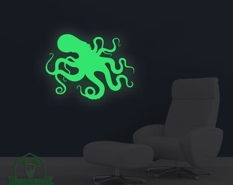 Kraken wall decal | Etsy