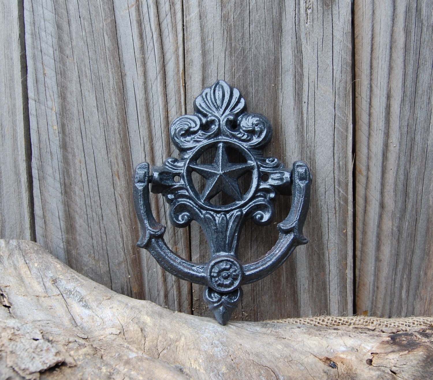 Door knocker door decor rustic door knocker shabby chic