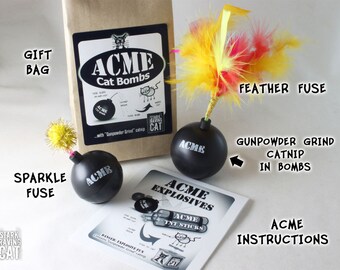 ACME Cat Bombs - Catnip Toy
