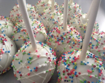 Rainbow Cake Pops Baby Shower Favors Paint Theme Party Favors Rainbow Theme Party Favors Birthday Party Favors My Little Pony Party Favors