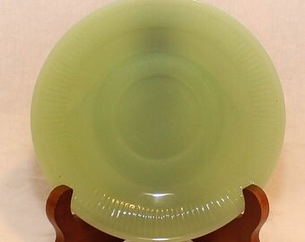 Small Fire King Jadeite Plate!