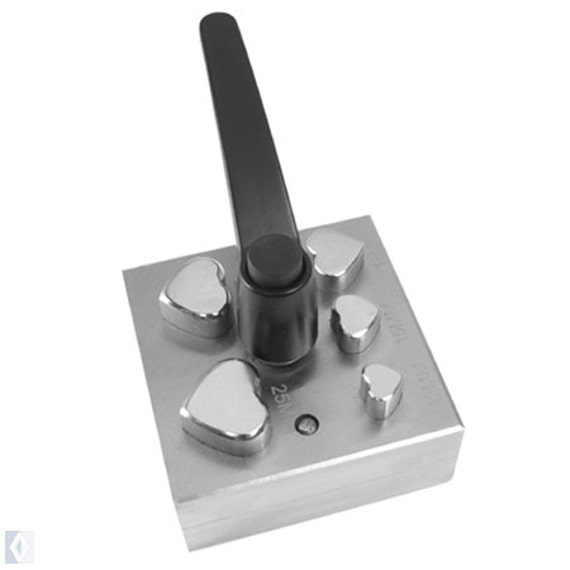Disc Cutter Heart 5 Punches for Jewelry Making 28593