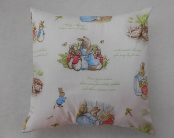 Beatrix Potter Peter Rabbit Nursery Cushion Cover 40cm x 40cm (16"x16")