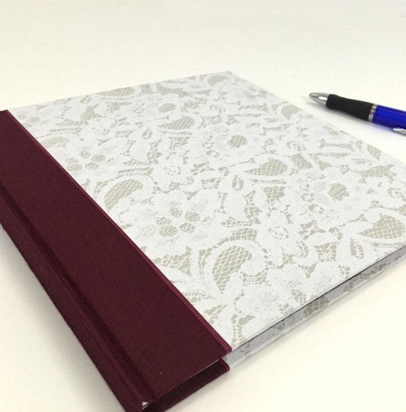 Wedding Guest Book with lined pages Guestbook for by MyBookArt