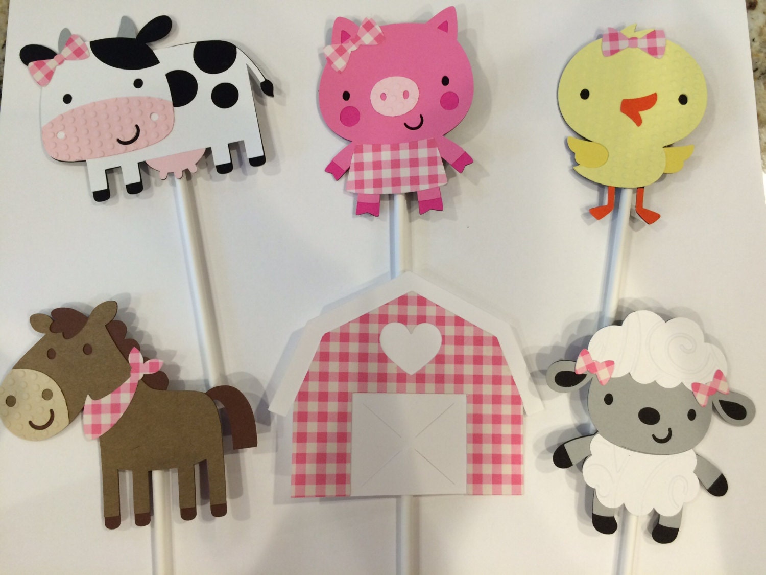 12-girl-farm-animal-cupcake-toppers