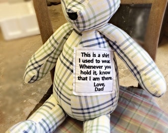 t shirt memory bear