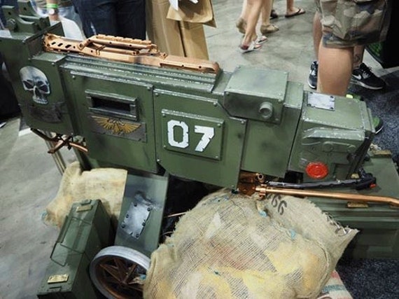 Warhammer 40k Heavy Bolter Display Piece Prop By Grailstudio