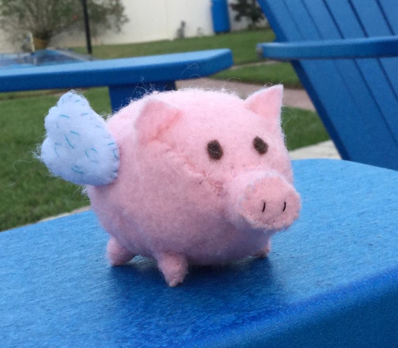 flying pig plush