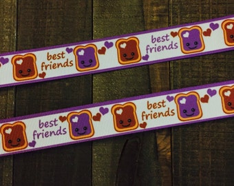 Best Friends, Peanut Butter and Jelly, PBJ ribbon
