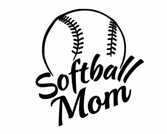 Download Sports Decals Softball Mom Show support for your team