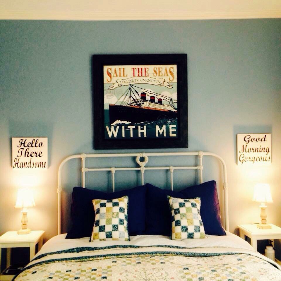 Bedroom Decor  Romantic  Sign  Good Morning by 