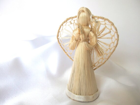 4 vintage corn husk angel christmas ornament or tiny 4 vintage corn husk angel christmas ornament or tiny