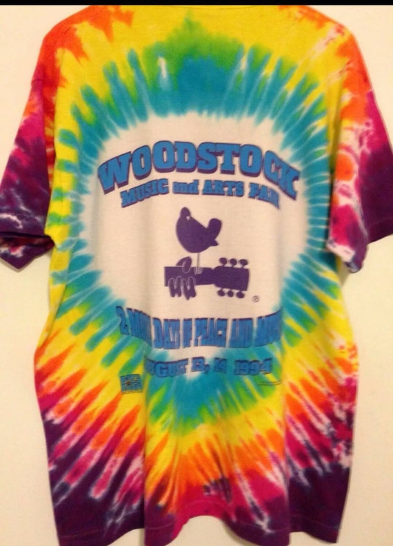 Tie Dye Woodstock Festival Shirt Xl 