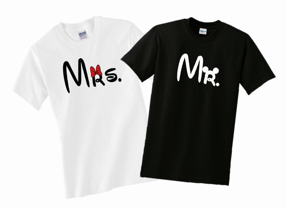 mr and mrs mickey mouse shirts