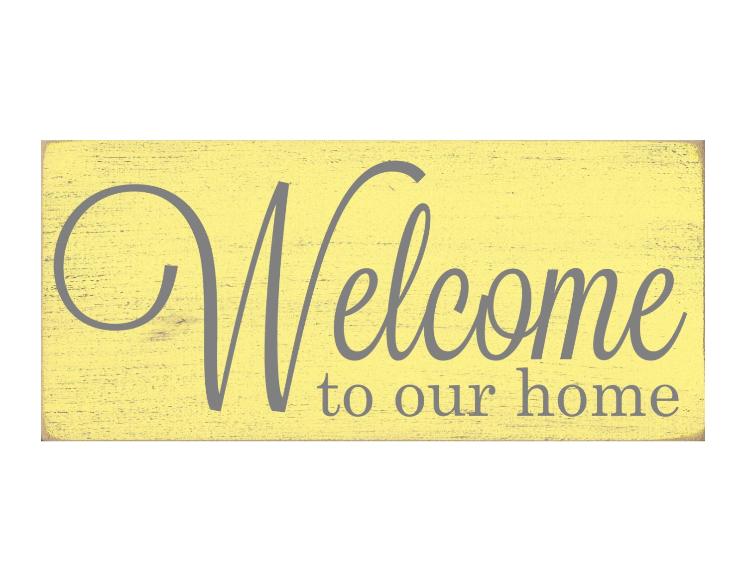 Download Welcome to Our Home Painted Wood Sign Shabby by ...