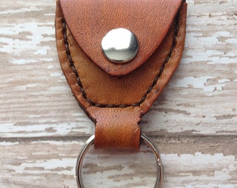 Personalized Guitar Pick Holder and Key Chain