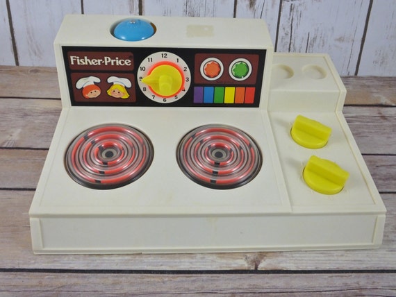 fisher price stove vintage