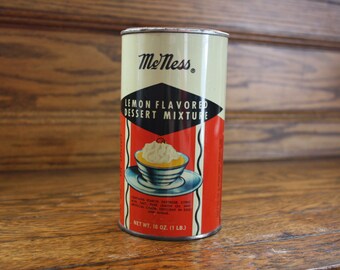 McNess Lemon Flavord Desser Mixture Tin