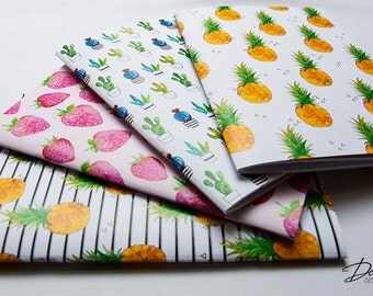 A Set of 4 Notebook with 40 blank pages