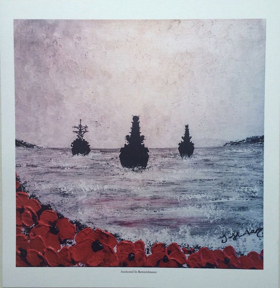 Anchored In Remembrance from the War Poppy Collection No.15 by ...