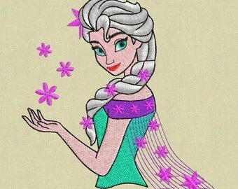 25 frozen embroidery design disney elsa anna .hus .pes .vip