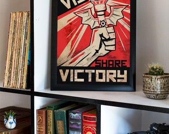 League of Legends Communist Propaganda Warding Poster