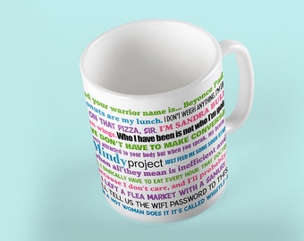 Coffee Mug The Mindy Project - TV Show - Funny Quotes Mug
