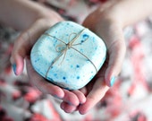 Bath Bomb, for her, men's cologne, square, Blue and White -  The Boyfrined Bomb -