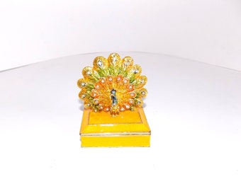 Vintage jewelry box, jewelry box, metal jewelry box, enamelled jewelry box, a small jewelry box, gift for her, gift, decor