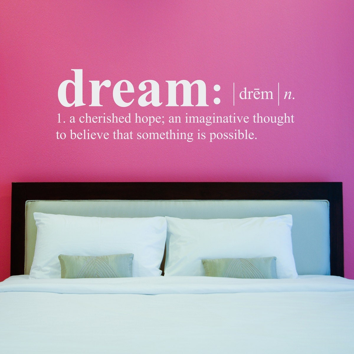 Dream Definition Decal Dictionary definition Decal Dream