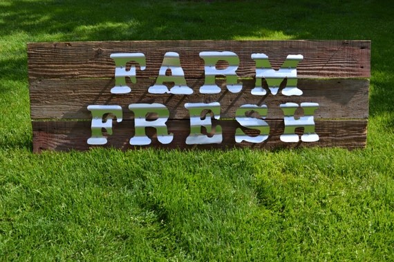 Items similar to Farmhouse Sign, Reclaimed Barn Wood Sign ... Items similar to Farmhouse Sign, Reclaimed Barn Wood Sign