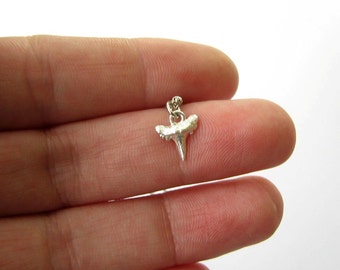sterling silver shark tooth necklace