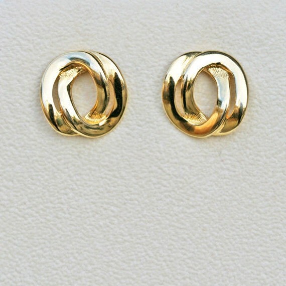 Loop Gold Earrings Loop Earrings Gold