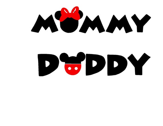 Free Free 339 Svg Mommy Disney Font SVG PNG EPS DXF File