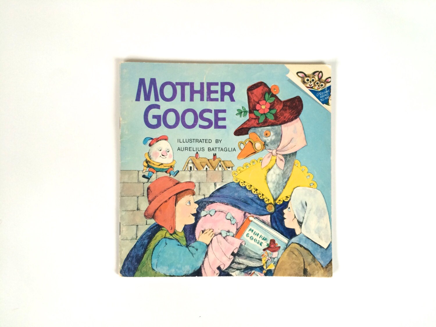 1973-mother-goose-nursery-rhymes-book-by-vintageous102607