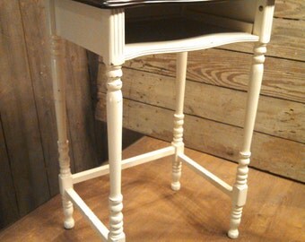 MCM aluminum office swivel desk chair by by TheUrbanChicShowroom