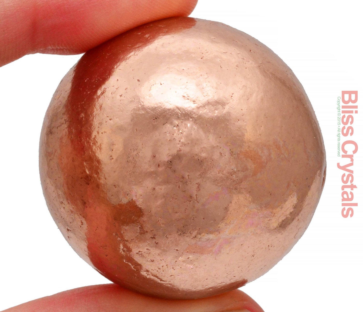 1.5 Native COPPER SPHERE 3940 mm Solid Pure Metal Ore