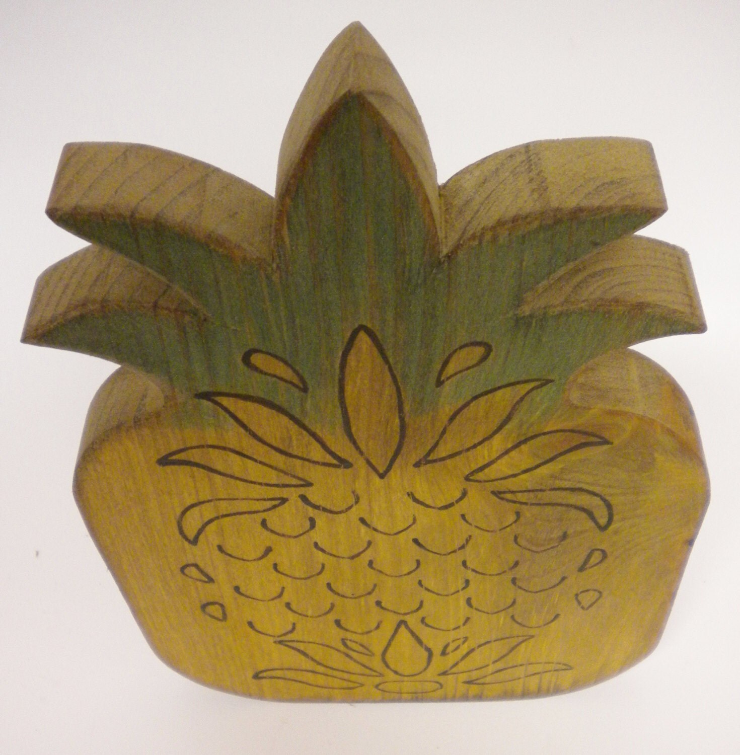 Pineapple Cutting Board Primitive Pineapples Decorative