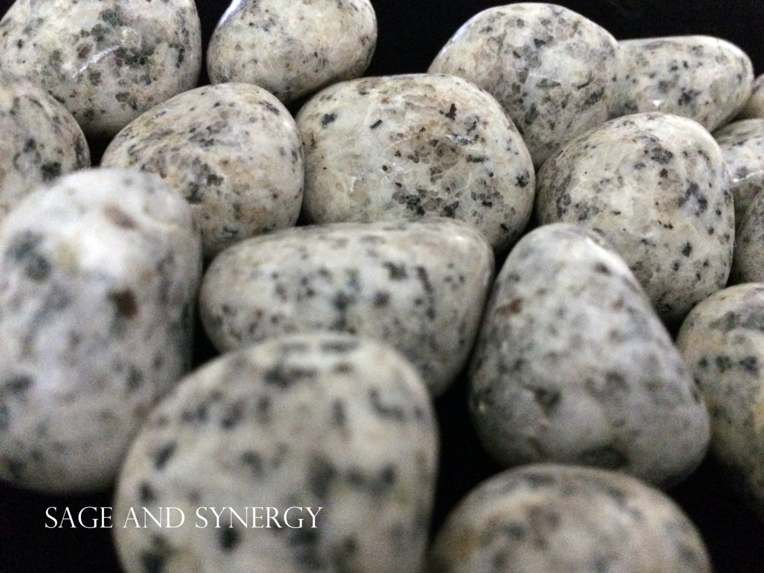 Tumbled Dalmatian Jasper Healing Stone Dalmatian Stone Crystal