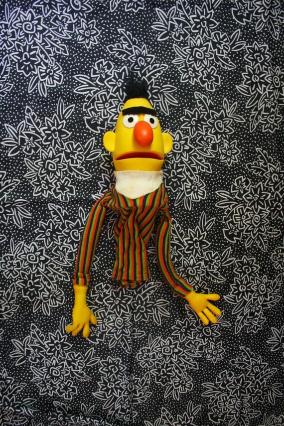 bert hand puppet