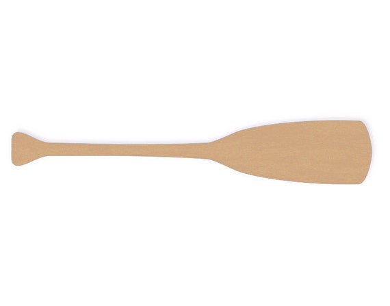 seaweeddesigns - canoe paddle wooden oar 35 inch unpainted