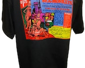 MEN'S Sea Monkeys Sea Monkees Toys Funny Comic Book Ad 70's Retro Tee Shirt